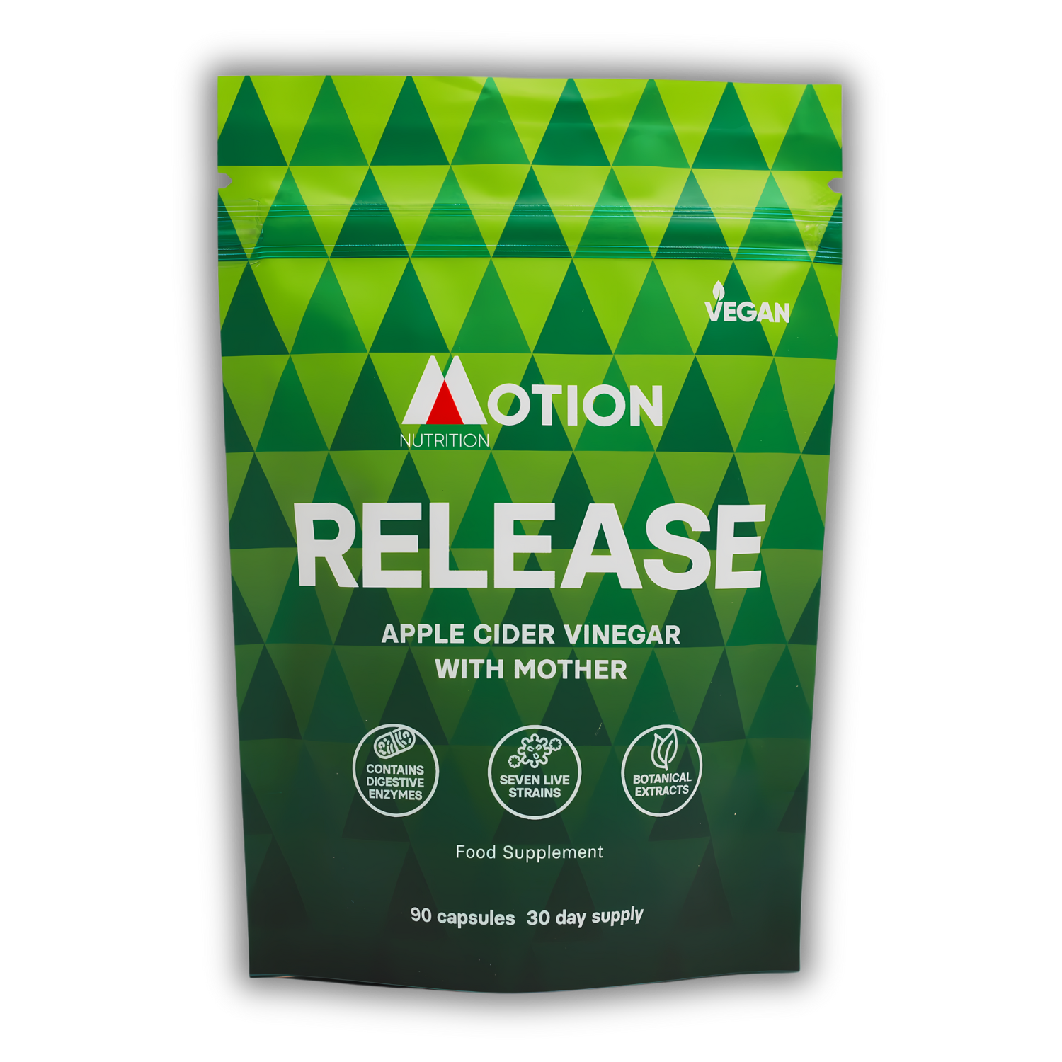 motion nutrition release apple cider vinegar capsules