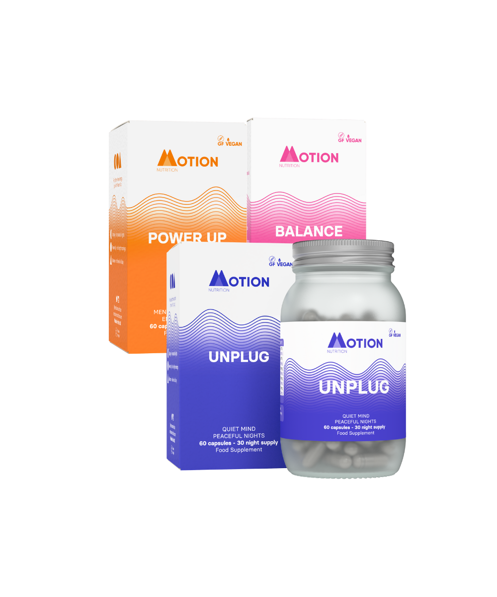 Feel Good Pack: Power Up + Balance + Unplug - Motion Nutrition